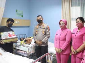 3 Bayi Lahir di Hari Bhayangkara Dapat Kado dari Kapolres Tangerang