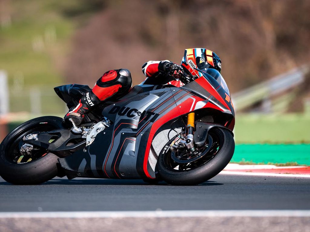 Terkuak Spek Motor Listrik Ducati buat MotoE: Top Speed 275 Km/Jam