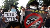 Demo Massa PA 212-FPI Minta Holywings Ditutup Permanen