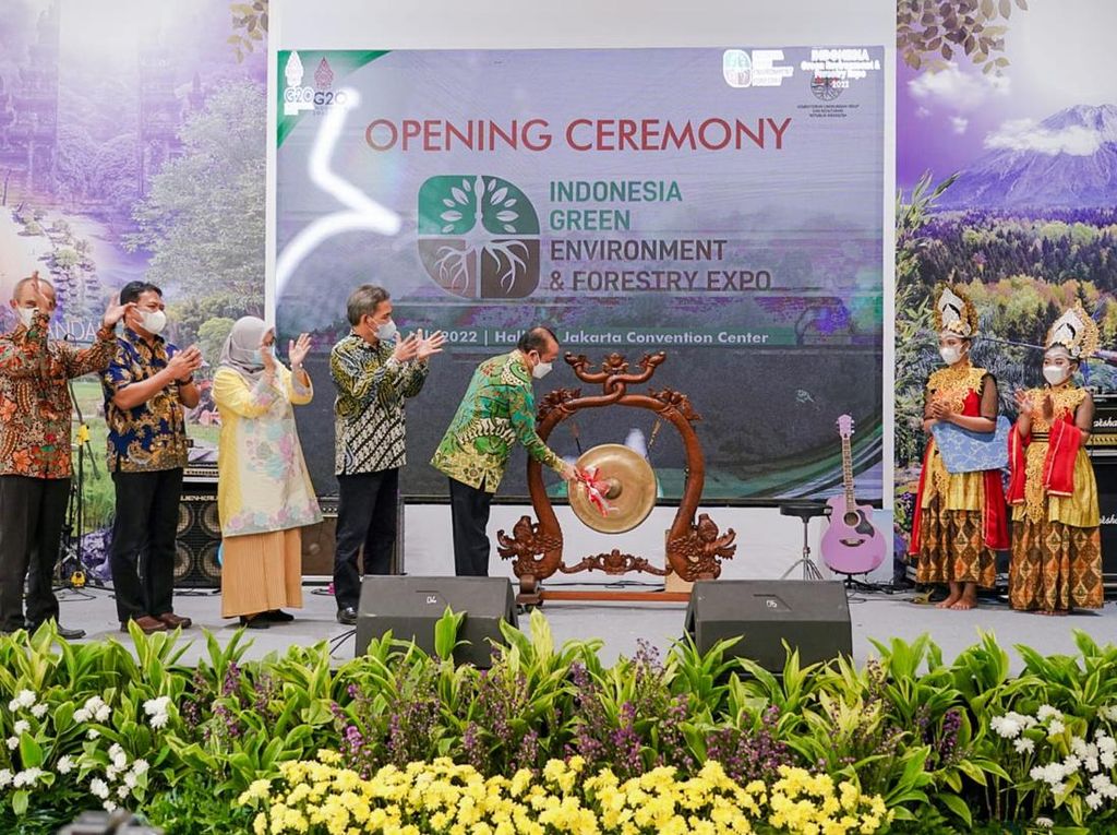 KLHK Gelar Indonesia Green Environment and Forestry Expo 2022