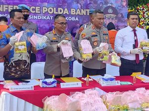 Polda Banten Gagalkan Peredaran 43 Kg Sabu, 7 Tersangka Ditangkap