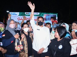 Sandiaga Uno Didukung Peserta Pelatihan UMKM Brownies Jadi Presiden