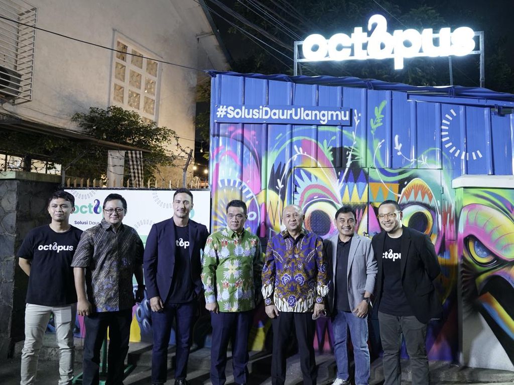 Aplikasi Layanan Daur Ulang Sampah Octopus Kini Ada di Jakarta