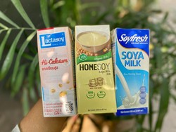 Adu Rasa 3 Susu Kedelai Kemasan, Mana yang Gurih Creamy-nya Enak?