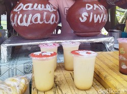 Sensasi Segar-Kenyal Es Dawet Siwalan Khas Gresik Pelepas Dahaga