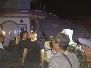 Gedung Sekolah di Palembang yang Roboh Tak Punya IMB