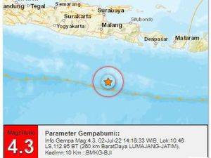 Lumajang Diguncang Gempa M 4,6