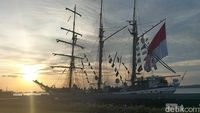 Kembalinya KRI Dewa Ruci Usai Napak Tilas Jalur Rempah Selama 31 Hari