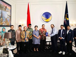 Pimpinan MPR Temui Pengurus NasDem, Bahas Perbaikan Kualitas Demokrasi