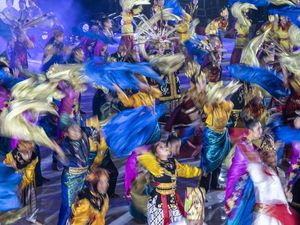 Lihat Lagi Kemeriahan Pembukaan Fornas di Palembang Lihat Lagi Kemeriahan Pembukaan Fornas di Palembang