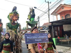 Wayang Landung, Kesenian Ciamis yang Disebut Mirip Ogoh-ogoh Bali