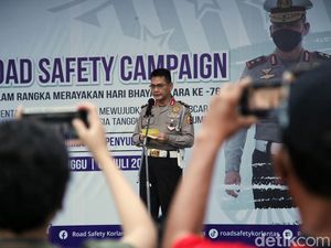 Cuaca Buruk, Kakorlantas Minta Anggota Jaga Kondisi Saat Amankan Tahun Baru