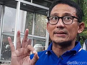 Ditanya Maju Cawapres 2024, Sandi: yang Menentukan Parpol