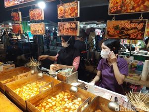 Pasar Malam Kodam di Surabaya, Rp 25 Ribu Dapat 2 Jajanan HIts-Minuman