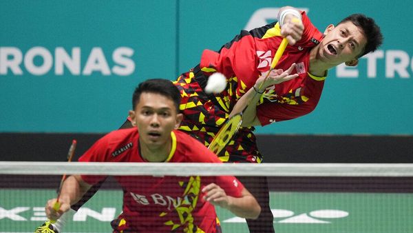 Potret Fajar/Rian Takluk dari Juara Dunia, Harus Puas Jadi Runner-up