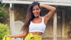 7 Potret Shanty Pamer Perut Rata saat Pose di Pantai Bali, Body Goals Banget!