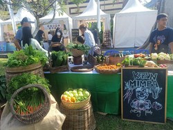 Stan Sayur Organik Laris Manis, Setengah Hari Untung Rp 1,5 Juta