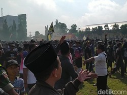 Liga Santri PSSI Piala KSAD di Jombang Ricuh, Antarsuporter Tawuran