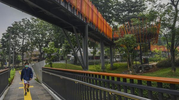 Tebet Eco Park Masih Tutup Gaes...