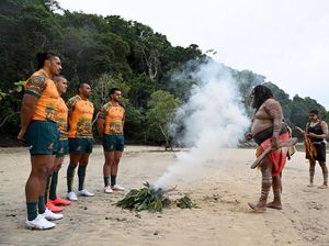 Intip Ritual Aborigin Saat Peluncuran Jersey Timnas Rugby Australia