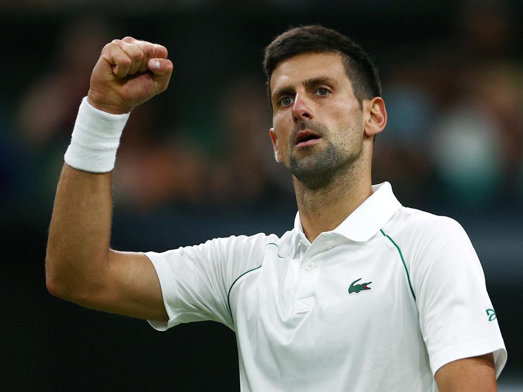 Hasil Wimbledon 2022: Djokovic Lolos ke 8 Besar, Alcaraz Terdepak
