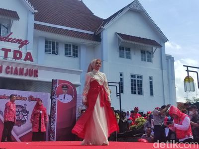 Pesona Batik Cianjuran di Hari Jadi ke-345 Kota Santri