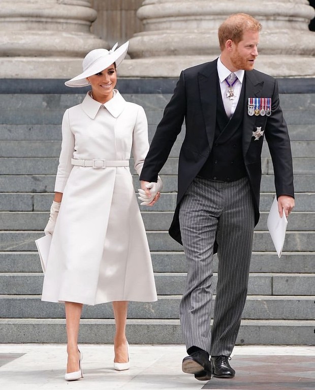 Foto: instagram.com/dior Meghan Markle memakai Dior Couture SS22/