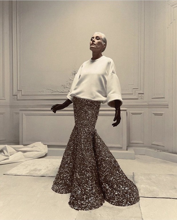 Foto: instagram.com/maisonvalentino Koleksi Anatomy of Couture dari Maison Valentino/