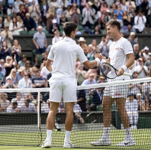 Foto: instagram.com/wimbledon Dress code putih partisipan Wimbledon/