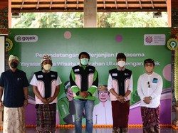 Gojek-Yayasan Bina Wisata Kembangkan Kawasan Wisata Ubud