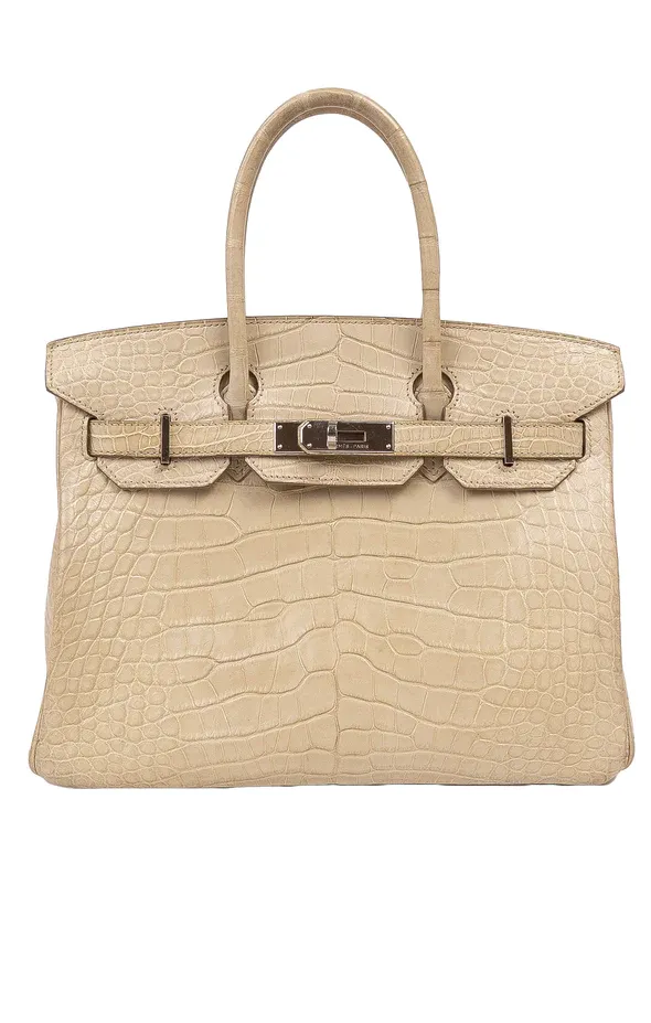 Hermes Birkin 30 Vanilla Matte Alligator milik Kylie Jenner