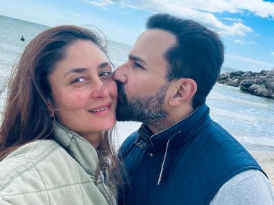 Momen Saif Ali Khan Kecup Hangat Kareena Kapoor
