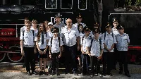 Ketika Anak-anak Ukraina Jadi Kondektur Lokomotif Uap
