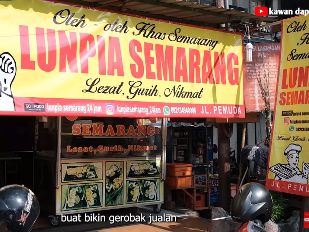 Cerita Inspiratif Mantan Tukang Becak Jadi Juragan Toko Lumpia Semarang