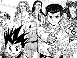 Komikus Hunter x Hunter Rayakan 35 Tahun Seri Manga Yu Yu Hakusho