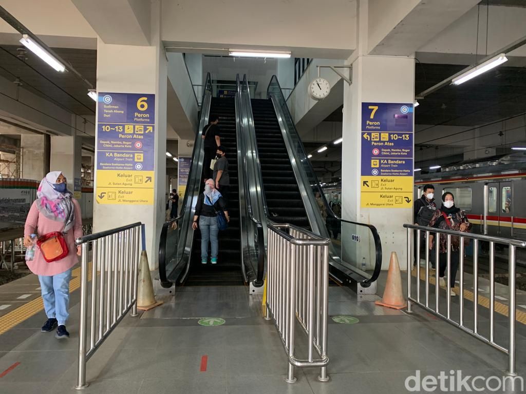 Eskalator Stasiun Manggarai Jaksel Kembali Berfungsi