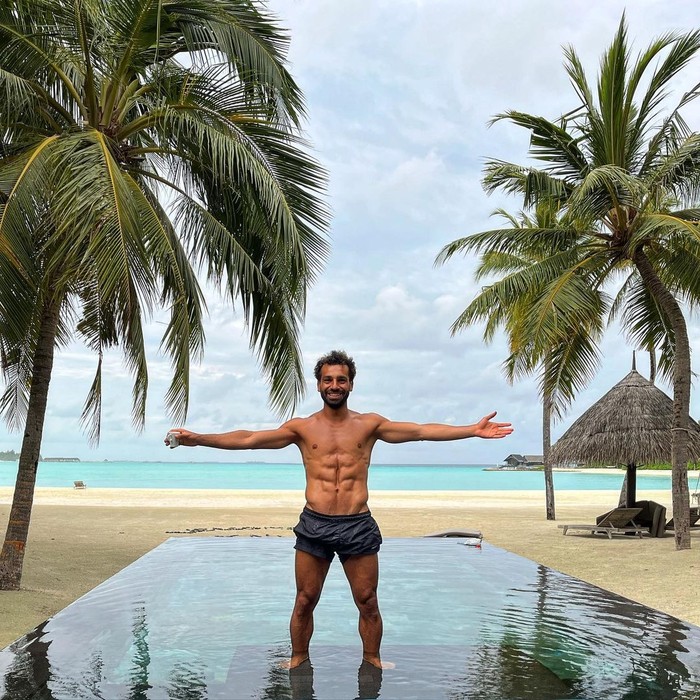 Liburannya Mohamed Salah