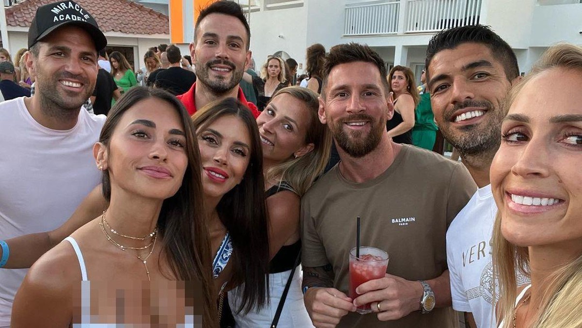 Liburan ala Messi: Party Sama Alumni Barcelona. (Instagram/leomessi)