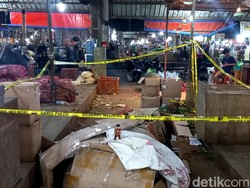 Polisi Buru Pembunuh Pedagang di Pasar Induk Modern Cikopo
