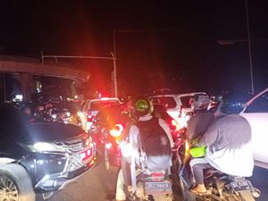 Listrik di Palembang Mendadak Padam, Persimpangan Macet
