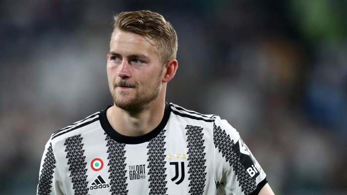 TURIN, ITALY - MAY 16: Matthijs de Ligt of SS Lazio looks on after the Serie A match between Juventus and SS Lazio at Allianz Stadium on May 16, 2022 in Turin, Italy. (Photo by Sportinfoto/vi/DeFodi Images via Getty Images)