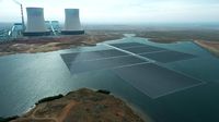 Megahnya Ladang Panel Surya Terapung Punya China