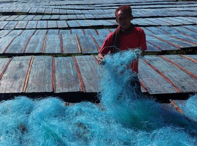 Melihat Pembuatan Mie Soun Hijau di Banyumas