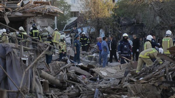 Penampakan Kota Kecil di Rusia Hancur Lebur Terkena Serangan Rudal