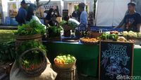 Sayur Organik Laris Manis di Sanfest 2022, Sanur, Bali