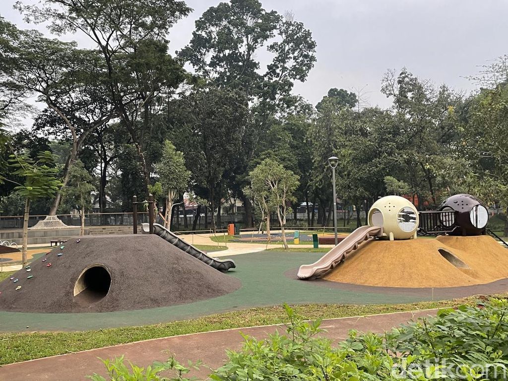 Masih Ditutup, Tebet Eco Park Bangun Fasilitas BBQ hingga Water Playground