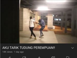 Viral Youtuber Sengaja Buat Konten Prank Tarik Hijab, Alasannya Bikin Emosi
