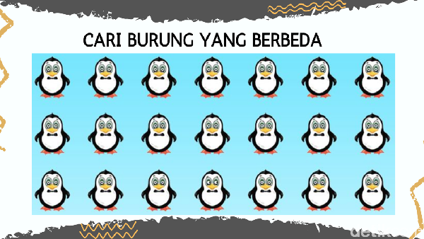 Tebak-tebakan untuk Si Paling Teliti, Bisa Sefokus Apa Mengamati?