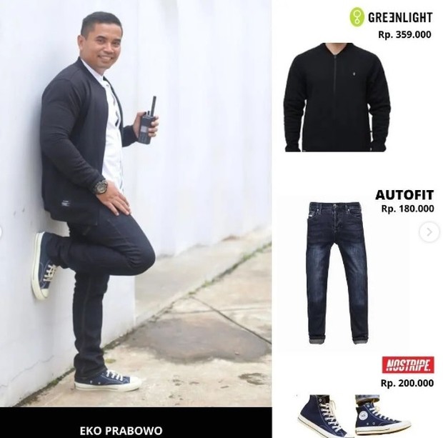 Eko Prabowo/Foto : instagram.com/pemkotbogor Eko Prabowo, Kadis Perhubungan kota Bogor, dalam tampilan kasual