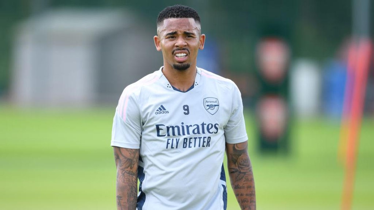 Gabriel Jesus resmi gabung Arsenal (Foto: Arsenal FC via Getty Images/Stuart MacFarlane)